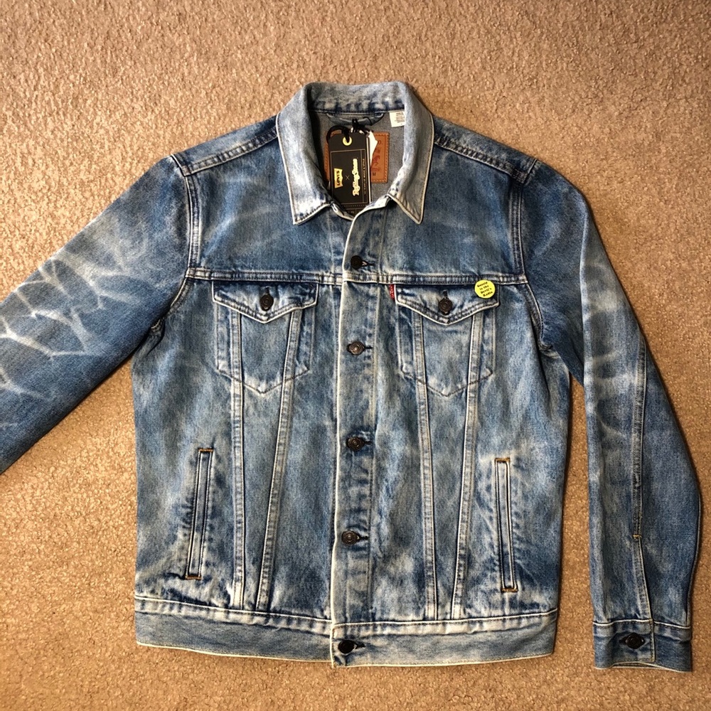 Levi’s x RollingStone Men’s Trucker Denim jacket